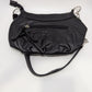 J.C. Fashion Black Talla PVC Leather Mini Shoulder Bag Purse