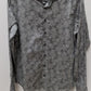Georg Roth LA Dark Grey Floral Pima Cotton Button-Down Shirt