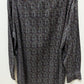 Stenstroms Dark Grey/Maroon Floral Button-Down Shirt
