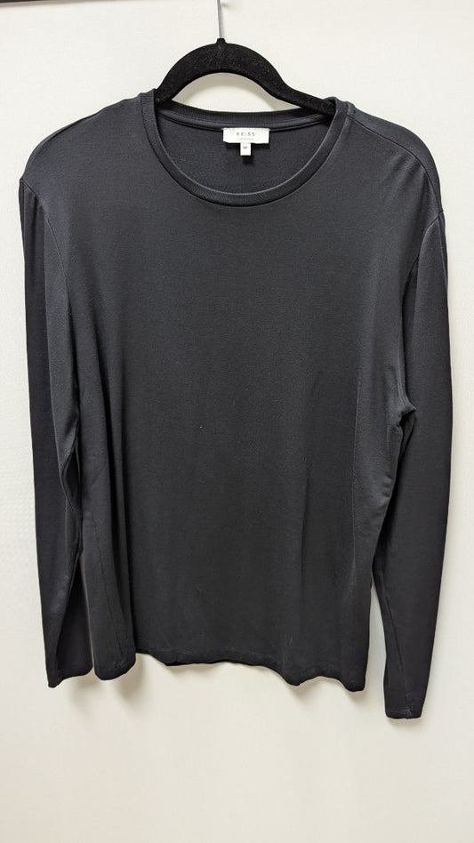 Reiss Loungewear Black Men's Long-Sleeve T-Shirt