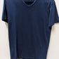 Georg Roth LA Navy V-Neck Pima Cotton T-Shirt