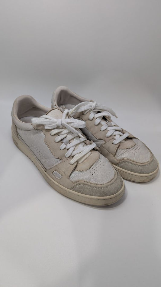 Axel Arigato Men's White/Cream Lace-Up Sneakers