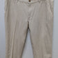 Alberto Beige Summer Striped Regular Slim Fit Pants
