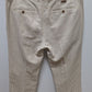 Alberto Beige Summer Striped Regular Slim Fit Pants