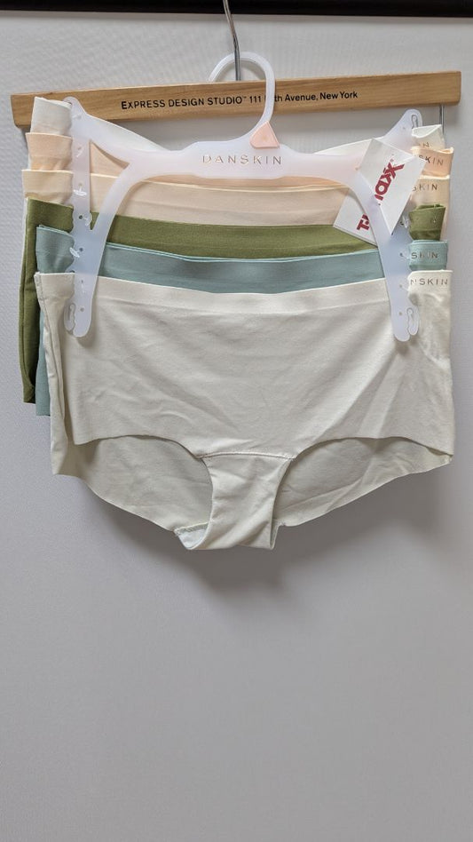 Danskin 6 Pack Pastel Color Briefs Underwear