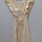 Strut & Bolt Beige Sleeveless Cotton Peasant Maxi Dress