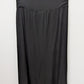 APT. 9 Black Ruffled Double-Wrap Maxi Skirt