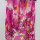 Accents by Lavello Pink Floral Vest Scarf