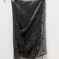 Black Sheer Scarf with Sequin Flowers