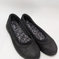 Clarks Black Breeze Ayla Round Toe Flats
