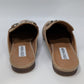 Steve Madden Tan Rally Faux-Suede Mule Loafers