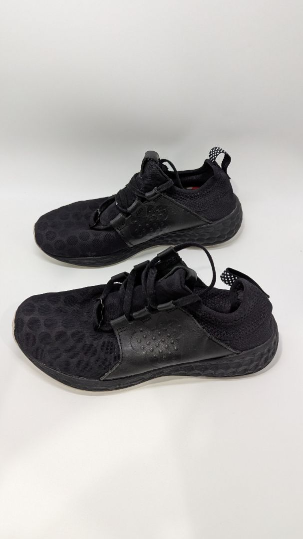 New Balance x Disney Black Lace-Up Sneakers
