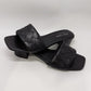 Marc Fisher Black Casper Open-Toe Sandals