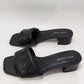 Marc Fisher Black Casper Open-Toe Sandals