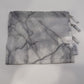 Yorkdale Grey/Black Marbled 3-Pocket Zippered Pouch