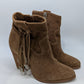 Kate Bosworth x Matisse Brown Emma Suede Tassel Boot
