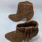 Kate Bosworth x Matisse Brown Emma Suede Tassel Boot