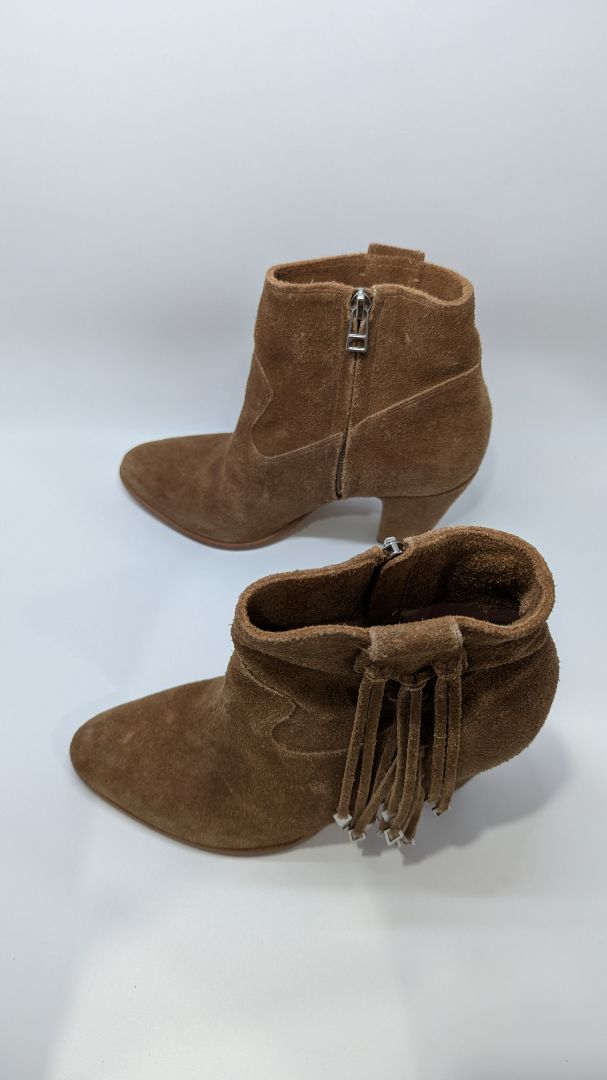 Kate Bosworth x Matisse Brown Emma Suede Tassel Boot