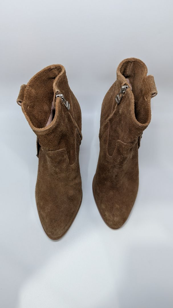Kate Bosworth x Matisse Brown Emma Suede Tassel Boot