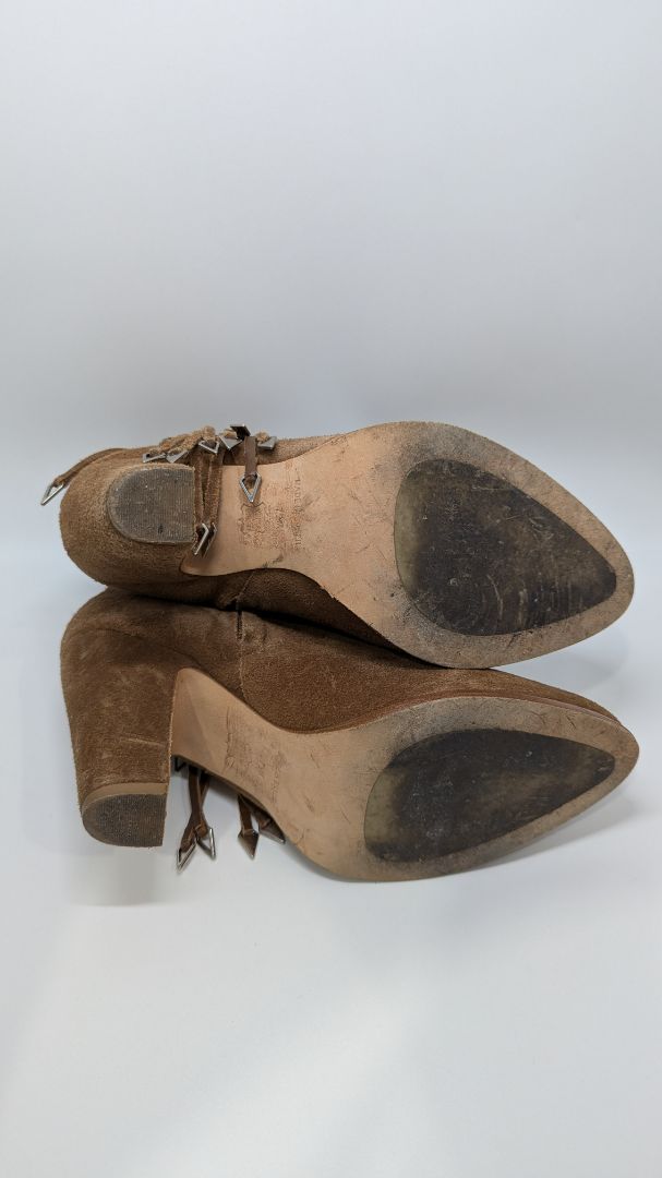Kate Bosworth x Matisse Brown Emma Suede Tassel Boot