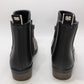 Lucky Brand Black Rubber Ankle Boots