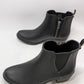 Lucky Brand Black Rubber Ankle Boots