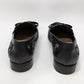 Stuart Weitzman Black Bowtie Embellished Floral Jacquard Loafers