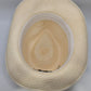 Kaminsky XY Light Tan Toquilla Fiber Fedora Hat