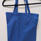 Blue "Unlock Your Potential" Cotton Canvas Tote Bag