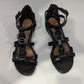 Montana Black/Silver Racine Strappy Sandals
