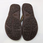 Chaco Brown/Tan Classic Leather Flip-Flop Sandals