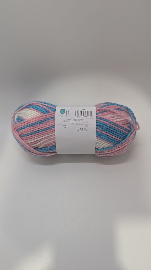 Big Twist Life Pink/Blue Anti-Pilling Medium Yarn