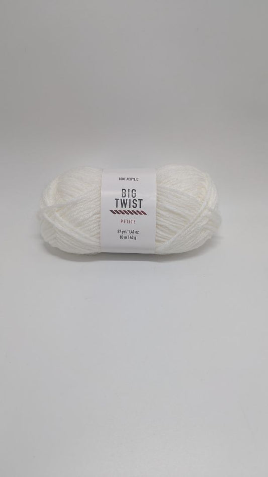 Big Twist Bright White Petite Medium Yarn