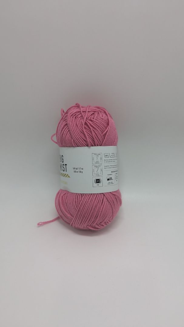 Big Twist Strawberry Milk Amigurumi Fine Yarn