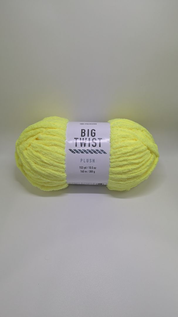 Big Twist Electric Yellow Plus Super Bulky Yarn