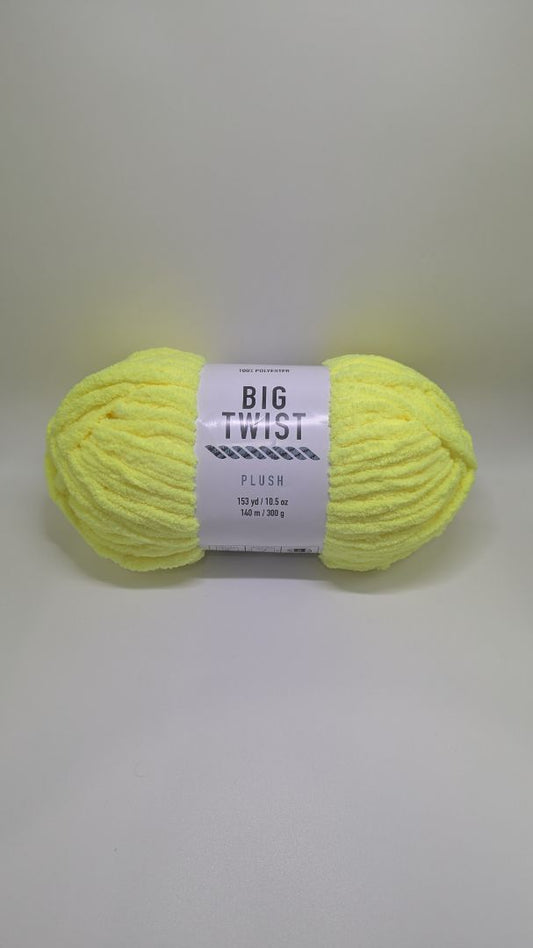 Big Twist Electric Yellow Plus Super Bulky Yarn