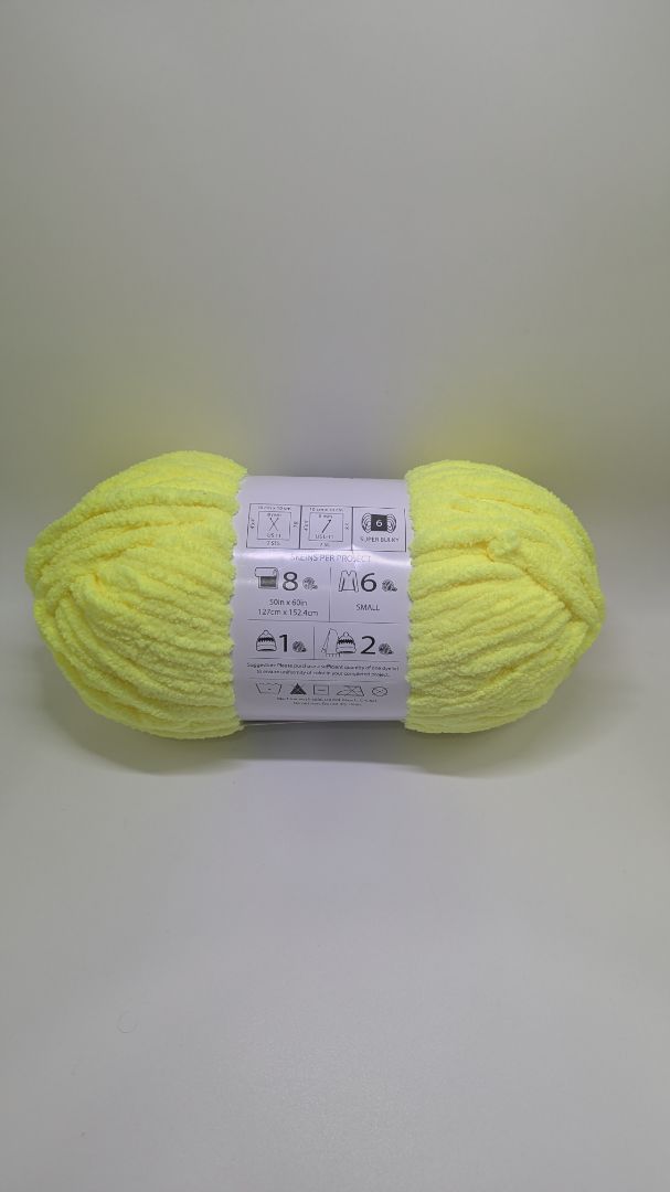 Big Twist Electric Yellow Plus Super Bulky Yarn