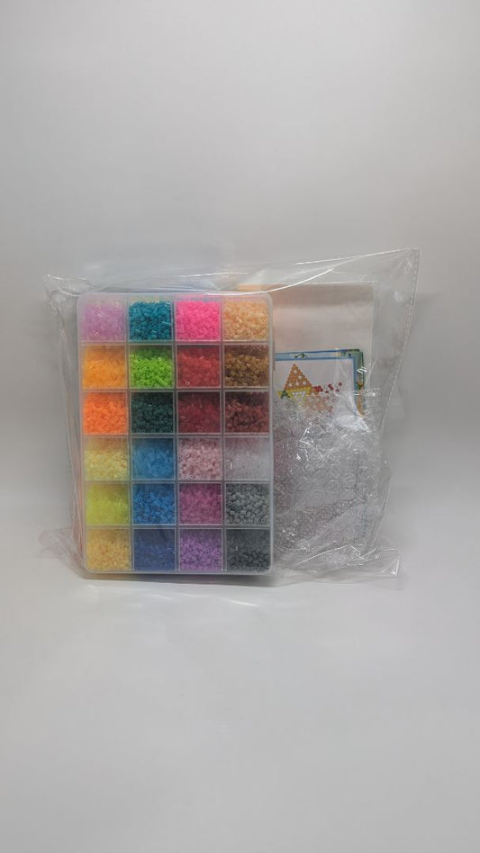 ZLLBTMO 39,000 PCS Fuse Ironing Beads 72 Colors Crafting Kit
