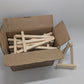 16PC 5" Mini Wood Display Easels