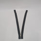 KGS Black/Silver Metal 7" Sewing Craft Zippers