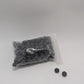Craftdady Black 200PC Round Natural Wood Beads 10mm