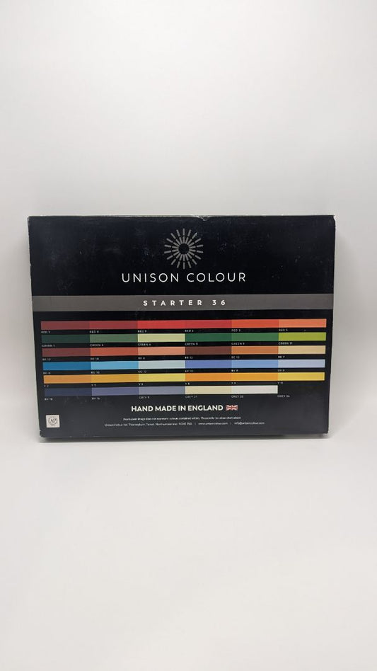 Unison Colour Handmade Soft Pastels Starter 36PC  Set