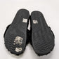 Puma Black Faux-Fur Slide Sandals