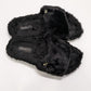 Puma Black Faux-Fur Slide Sandals