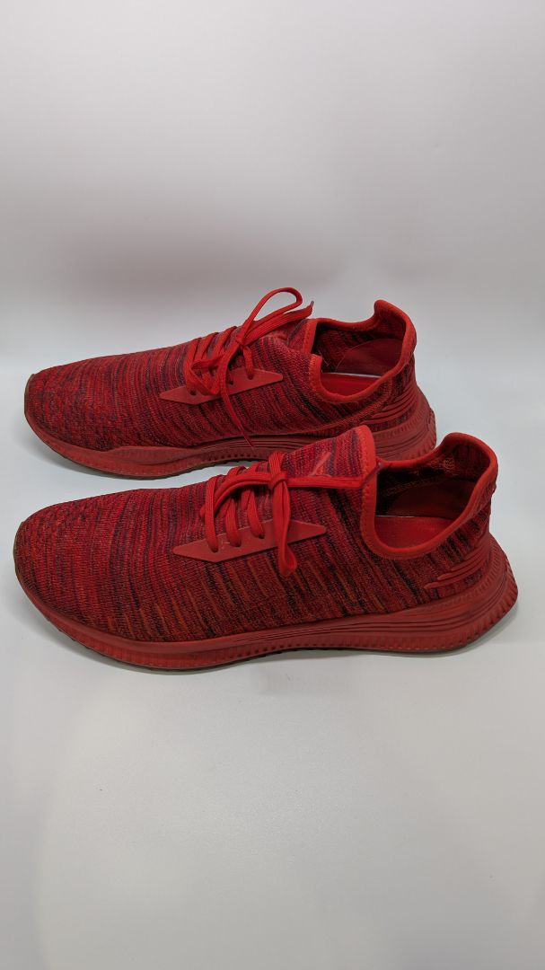 Puma Men's Red Knit Active Running Sneakers