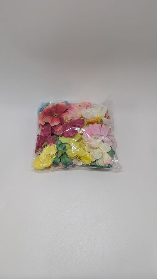Multicolor 100PC Faux Flower Heads