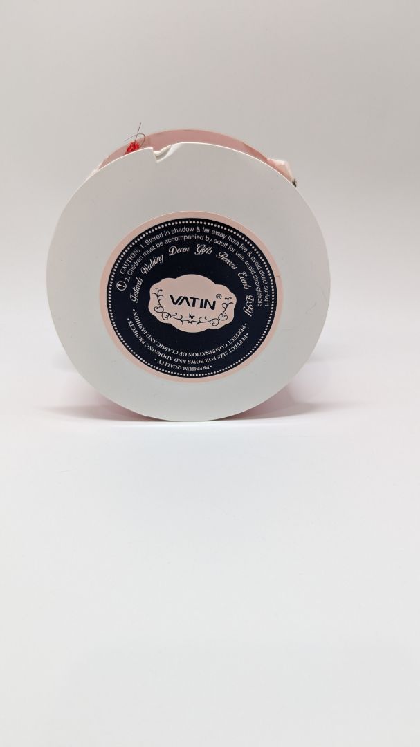 VATIN Red Linen Wired 1.5" Crafting Ribbon