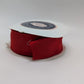 VATIN Red Linen Wired 1.5" Crafting Ribbon