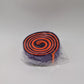 BENECREAT Orange/Purple 4 PC 1.2" Ribbon Elastic