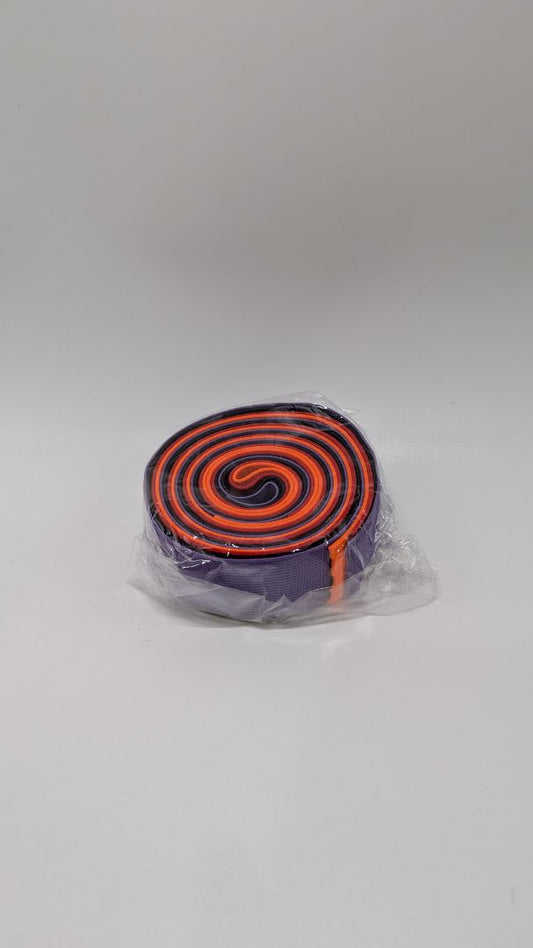 BENECREAT Orange/Purple 4 PC 1.2" Ribbon Elastic